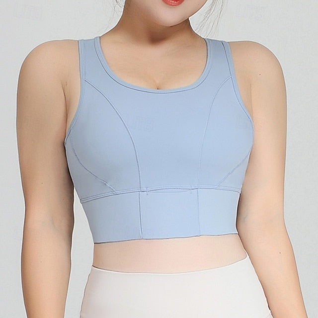 Women's Yoga Bra Sports Tank Top Pilates Bra Underwear High