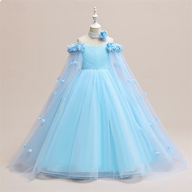 Dress Princess Girls' Flower Girl Kid's