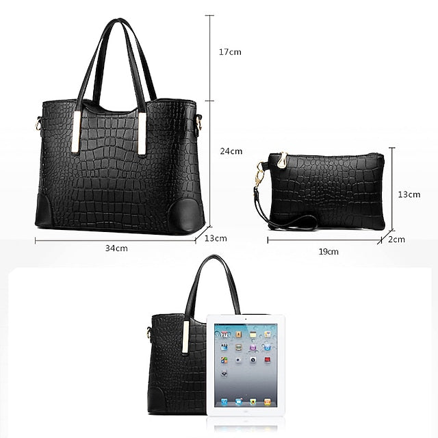 Boston Shoulder Bag PU Handbag Women's Crossbody