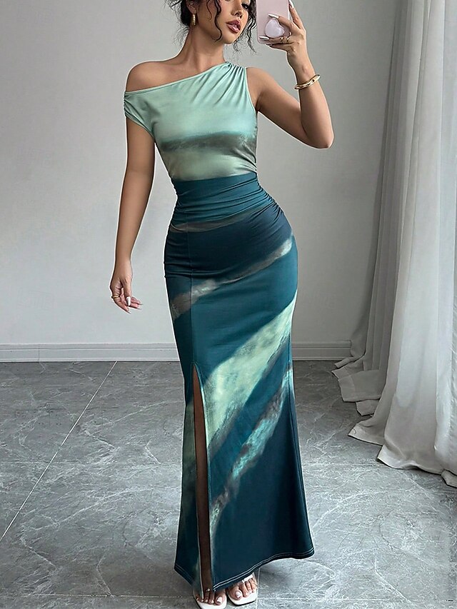 Women's Maxi Dress Sheath Dress Casual Outdoor Going out