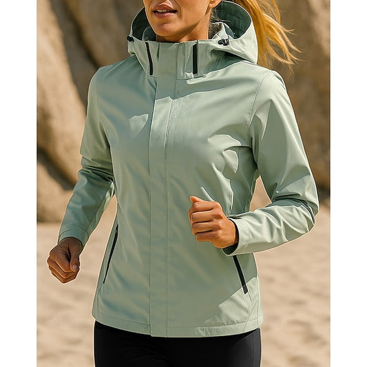 Women's Running Jacket Outdoor Jacket Drawstring Pocket