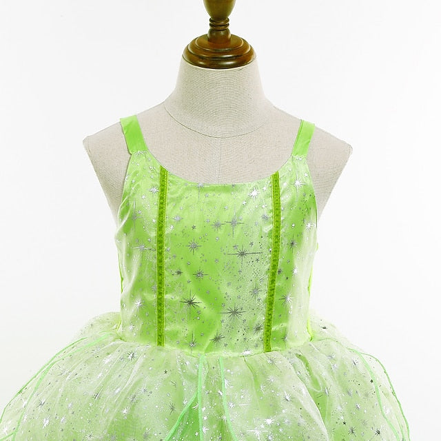 Tiana Fairytale Bell Dress Tinker Flower Girl Theme Princess
