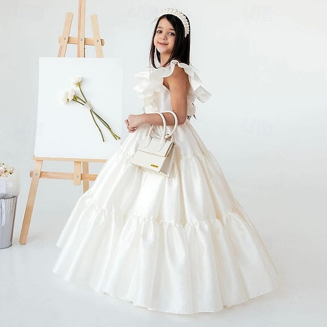 Formal First Flower Girls' Girl Communion Dress