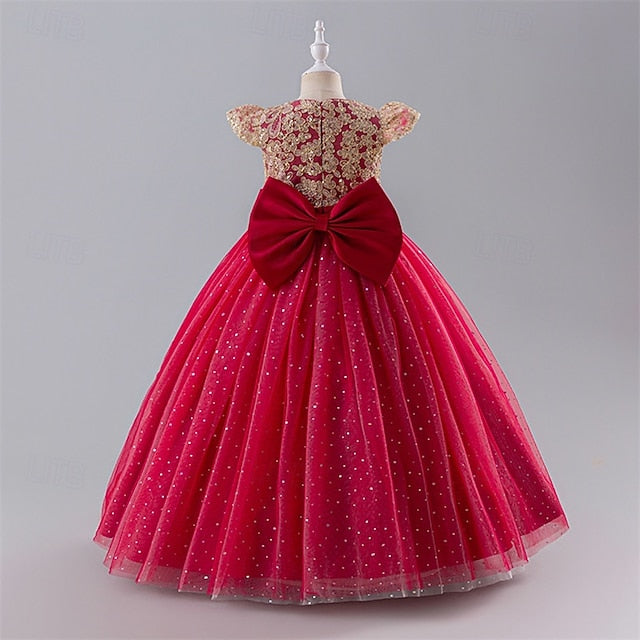 Kid's Princess Flower Dress Girls' Girl