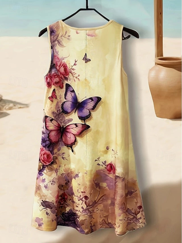 Women's Mini Dress Sundress Vacation Party Casual Daily
