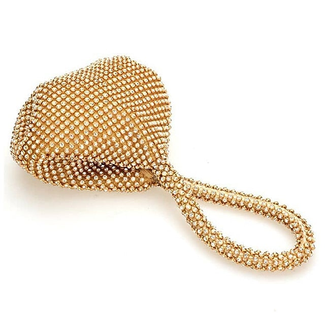 Evening Women's - Rhinestone Bag Silver Elegant Crystal