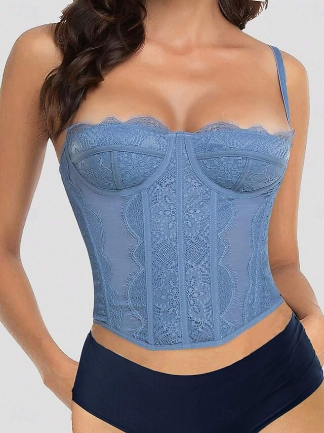 Women's Blouse Camisole Tank Top Lace Plain Stylish Sexy