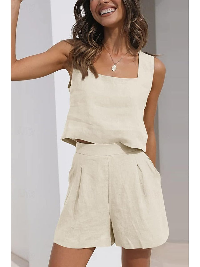 Women's Loungewear Sets Pure Color Fashion Basic Street