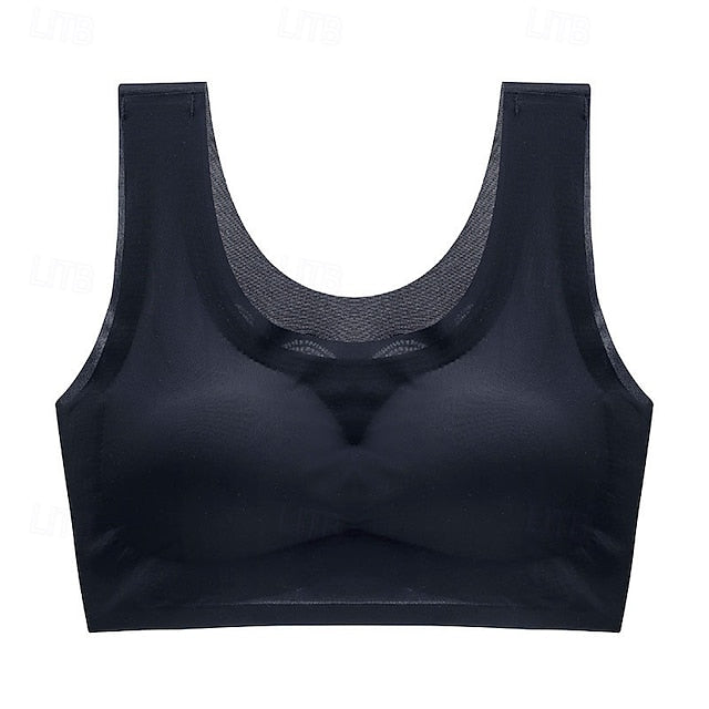 Women's Light Support Sports Bra Running Bra Removable Pad