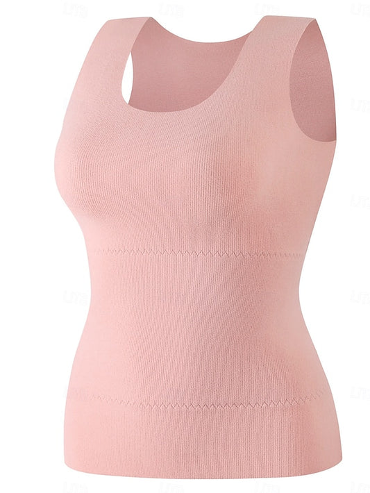 Women's Plus Size Camisole Tank Top Plain Daily Casual