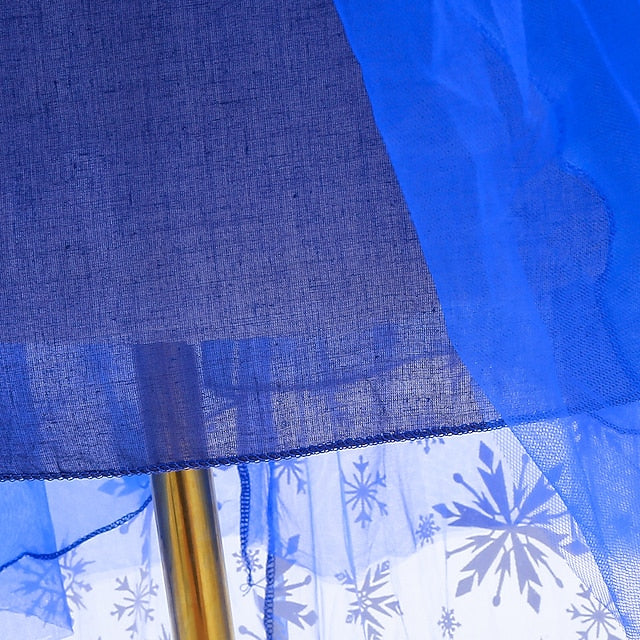 Girl Dress Theme Fairytale Elsa Frozen Princess Party Flower