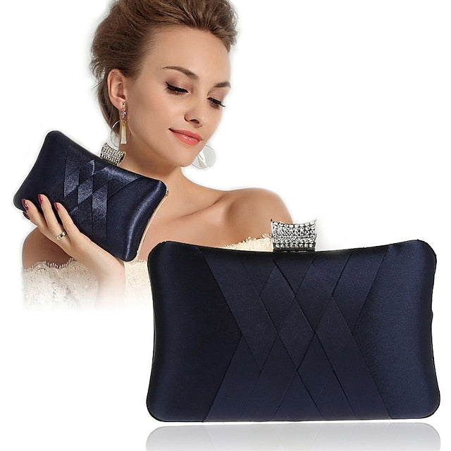 Bags Leather Party Wedding Event PU Women's / Silk Clutch
