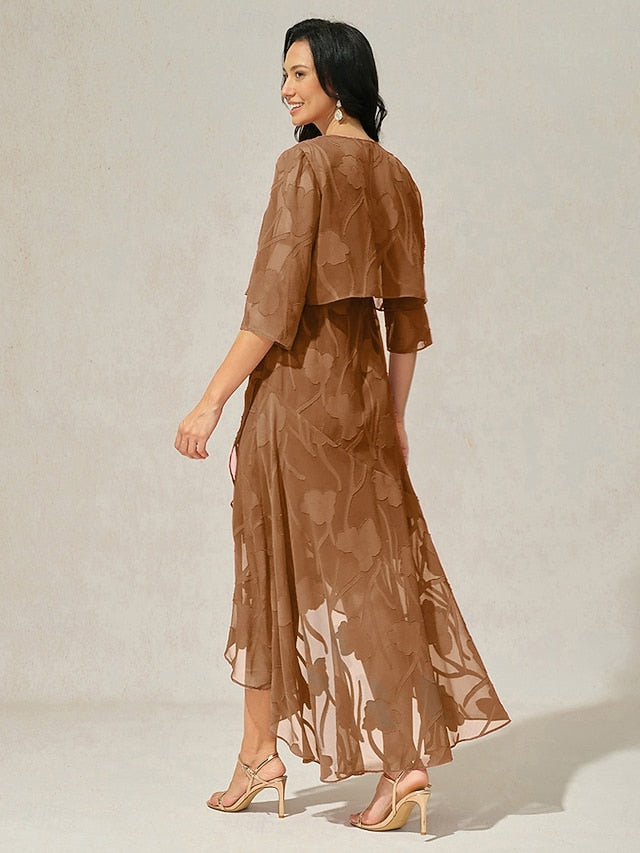 Women's Maxi Dress Chiffon Dress Elegant Floral Sleeveless