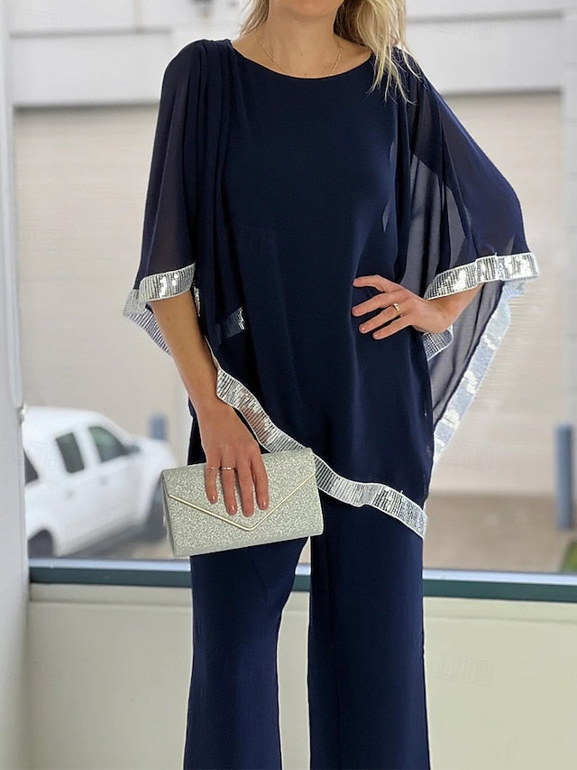 of Pantsuit Bride Dress Simple Two the Piece Mother Elegant