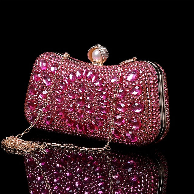Clutch Women's – Luxury Crystal Evening Multicolor