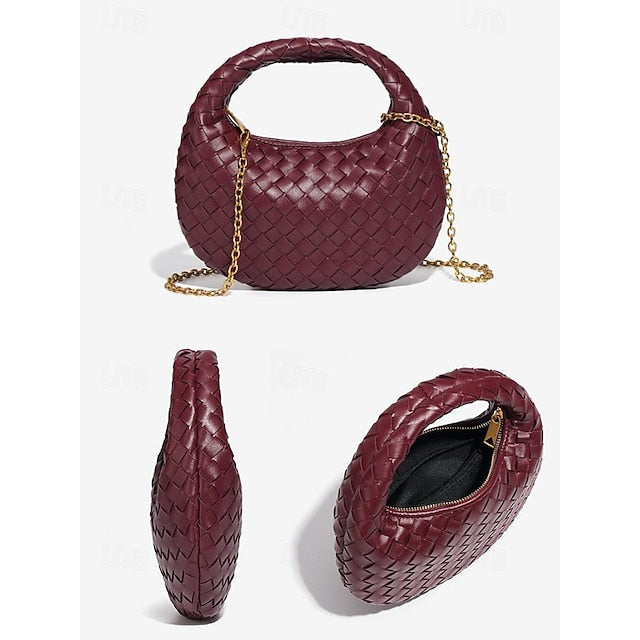 Wristlet Bag PU Party Handbag Women's Evening Leather