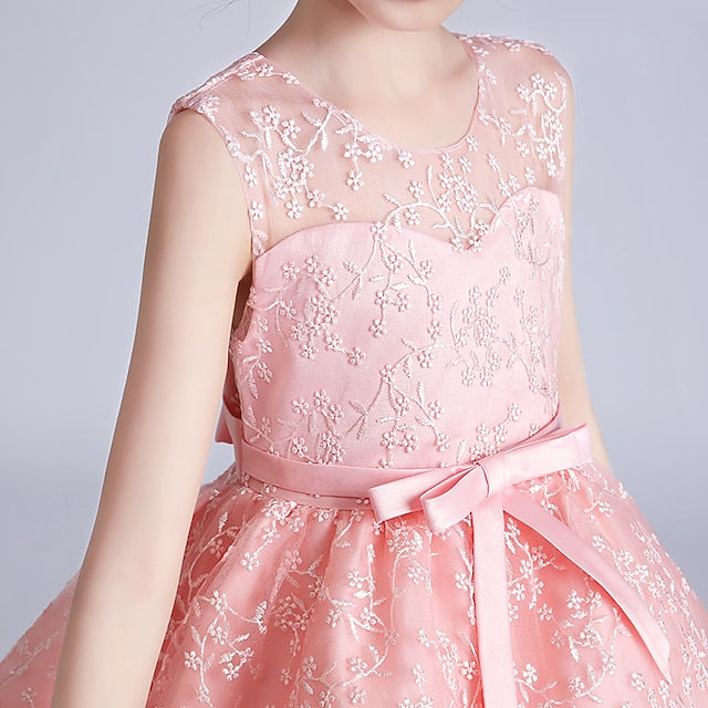 Girls' Girl Dress Princess Party Flower