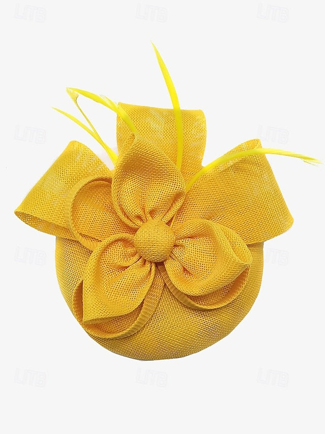 Accents and Women's with Hat Bow Fascinator Green Feather