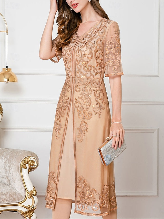 of Elegant Wedding Guest Chinese Mother Bride the Dress