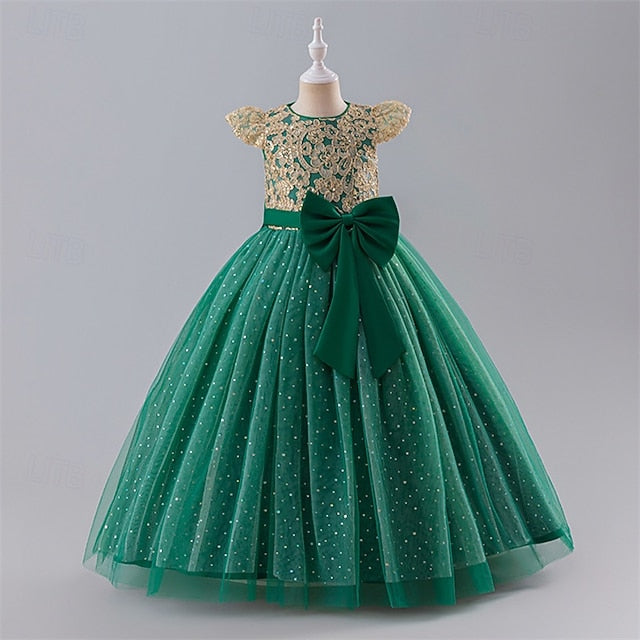 Kid's Princess Flower Dress Girls' Girl