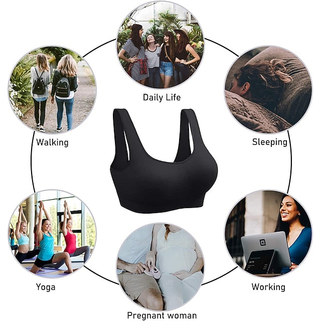 Women's Sports Bra Quick Dry High Impact Comfortable