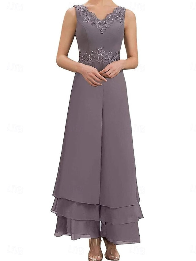 Elegant Sets Dress of Mother Wedding Guest the Bride