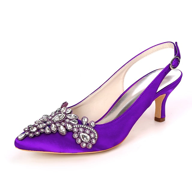 Crystal Beige with Heels Slingback Women - for Embellishment