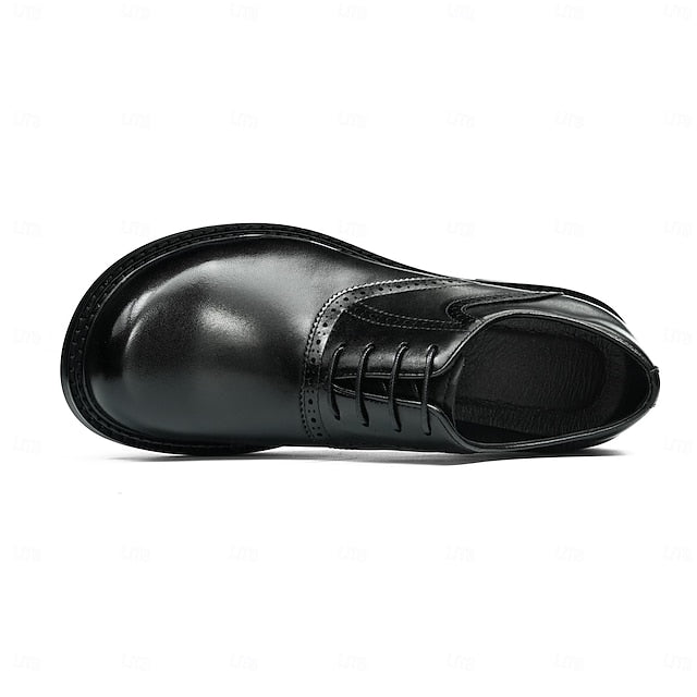 Shoes- First Leather Genuine Men's Layer Oxford