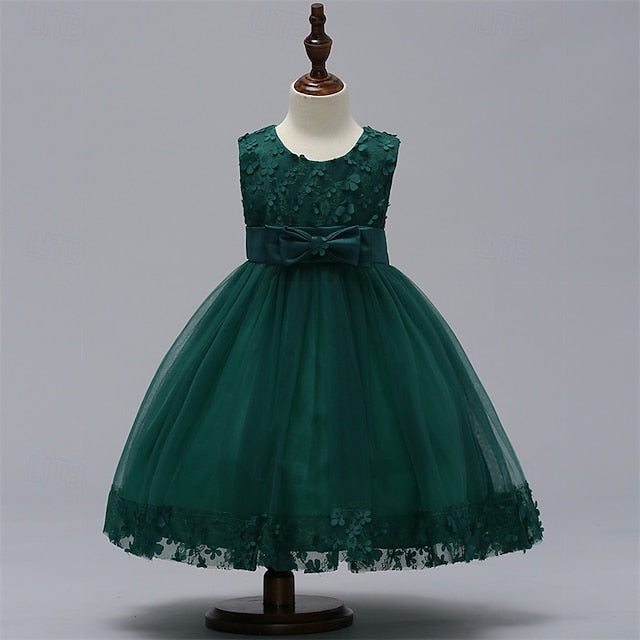 Girl Flower Girls' Princess Kid's Dress