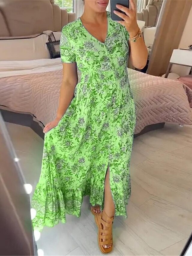 Women's Long Dress Maxi Dress Casual Dress Swing Dress A