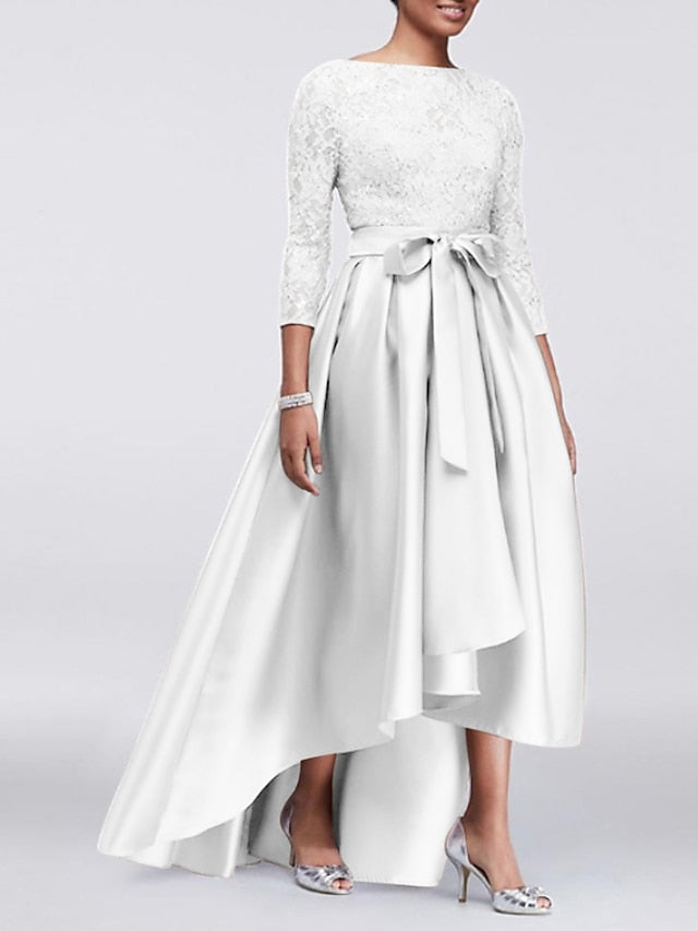 Elegant Wedding Guest A-Line Bride Dress Plus Size the of Mother