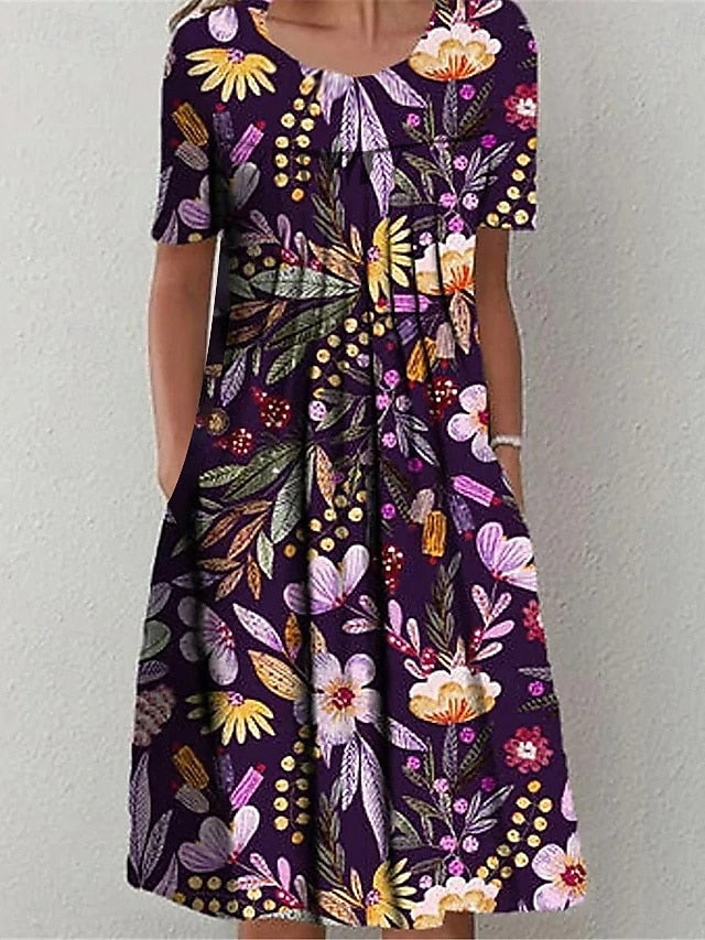 Women's Midi Dress Casual Dress Summer Dress Fashion Modern