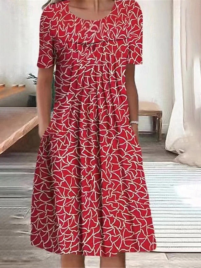 Women's Midi Dress Casual Dress Summer Dress Fashion Modern