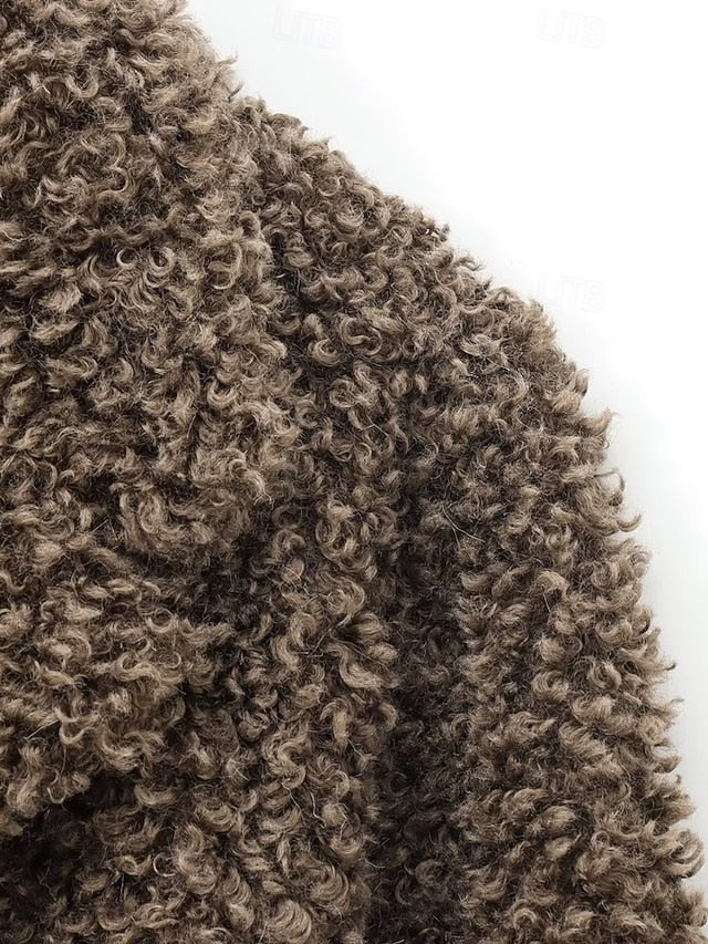 Teddy Warm Faux Coat Women's Furs Fur Comfortable