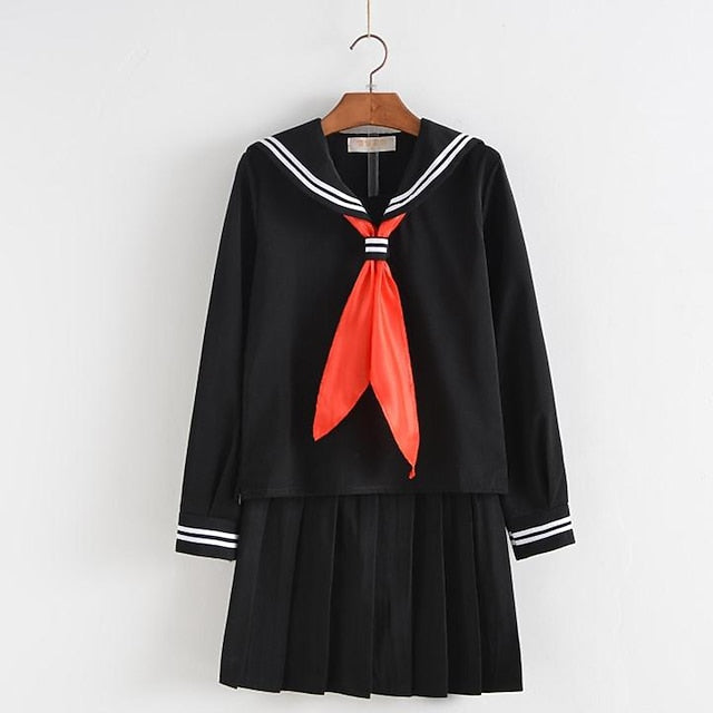 Women's Student / School Uniform Schoolgirls Cosplay
