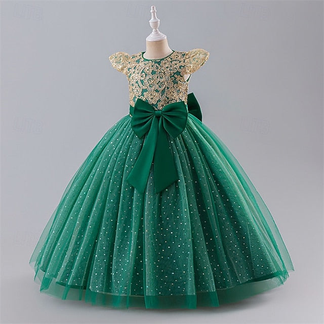 Kid's Princess Flower Dress Girls' Girl
