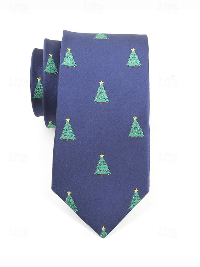 Christmas Santa with Necktie Men's