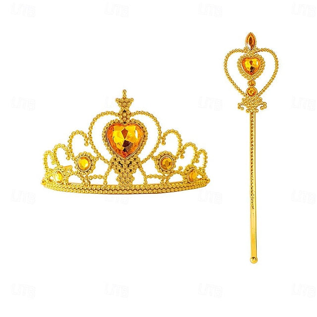 and Princess Dress the Flower Belle Cute Beast Beauty Girl