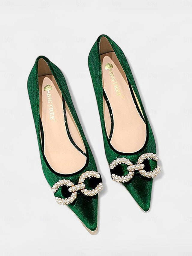 with Velvet Kitten Bow Pearl Women's Pumps Burgundy Heel -