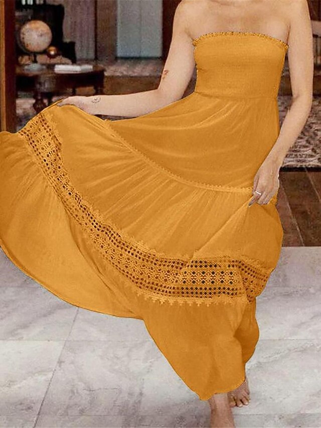 Women's Long Dress Maxi Dress White Dress Casual Dress