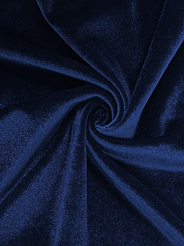 Women's Velvet Blouse Solid Color Elegant Stylish Basic