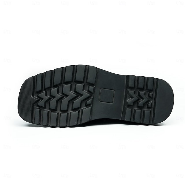 Loafers Cowhide Men's Suede -Classic Business Leather