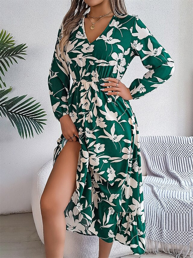 Women's Midi Dress Casual Dress Swing Dress A Line Dress