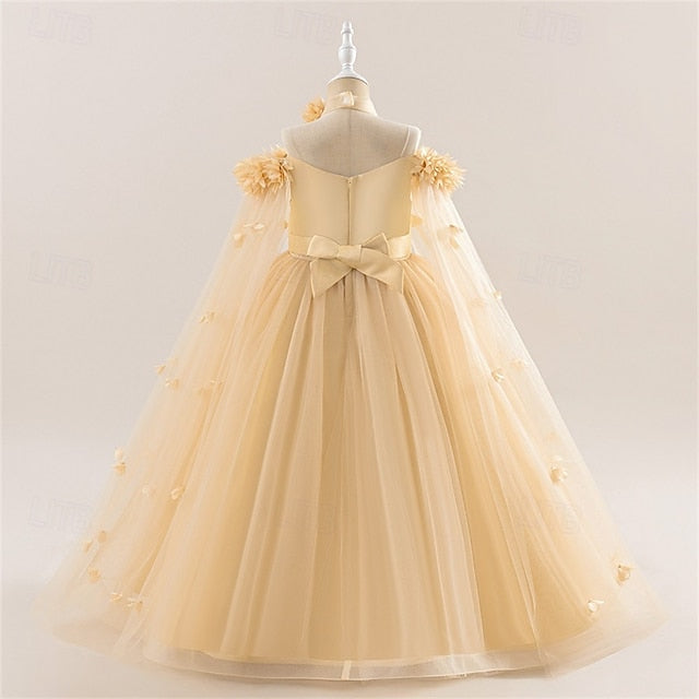 Dress Princess Girls' Flower Girl Kid's