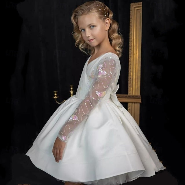 First Party Communion Flower Girls' Girl Dress Kids