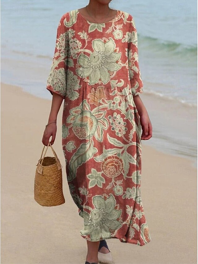 Women's Maxi Dress Sundress Shift Dress A Line Dress Summer