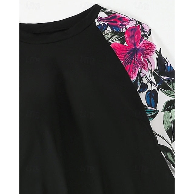Women's Standard Rash Guard Plus Size Bathing Suites