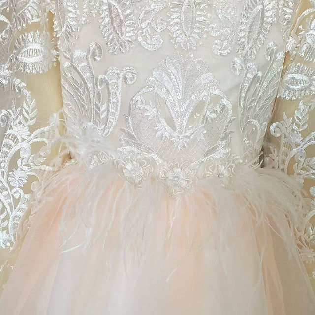 Girls' Girl Flower Dress Party Princess Wedding