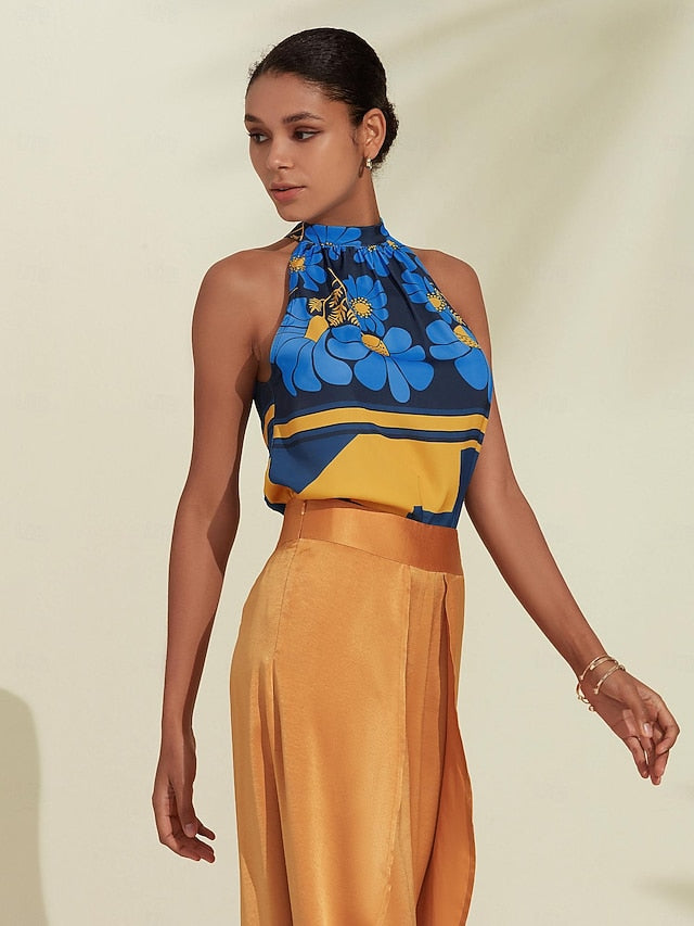 Women's Geometic Flower / Plants Vacation Weekend