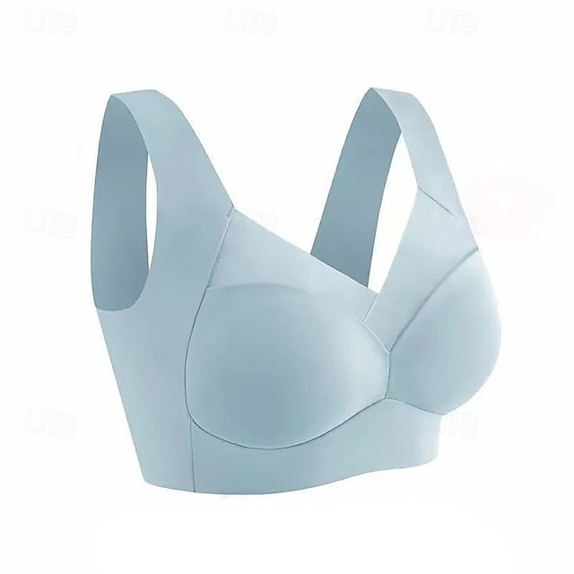 Women's Light Support Sports Bra Running Bra Open Back